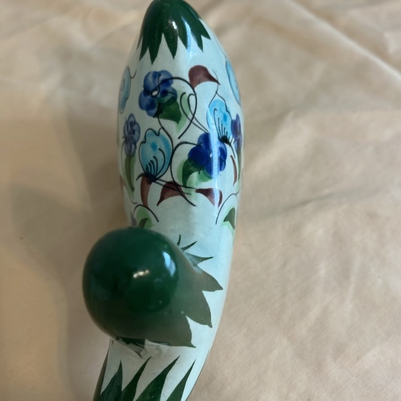 Vintage hand, painted, Mexican, pottery, fish figure - Picture 5 of 5